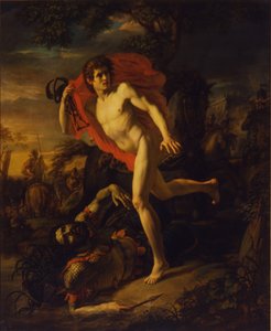 En ung mans hjältedåd i Kiev år 968, 1810 av Andrei Ivanovich Ivanov