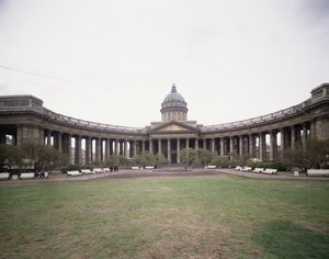 Kazankatedralen i Sankt Petersburg, 1800-1811 av Andrei Nikiforovich Voronikhin