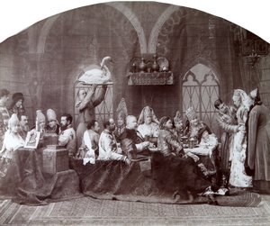 Boyars adelsmans bröllop, Ryssland, c1883-c1884