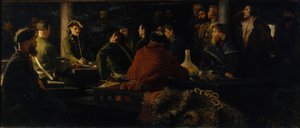 Peter I:s leksaksarmé, 1892 av Andrei Petrovich Ryabushkin