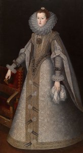 Margareta av Österrike, drottning av Spanien, ca 1610 (olja på duk)