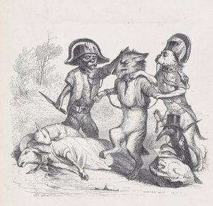 Författaren till denna attack är en känslig liten varg från Scenes from the Private an..., ca. 1837-47.