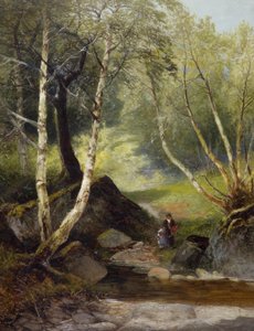 Bland björkarna av Andrew Brandish Holte
