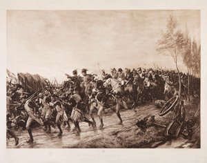 Efter Waterloo: Var och en för sig själv, 1890 (sepia fotogravyr)