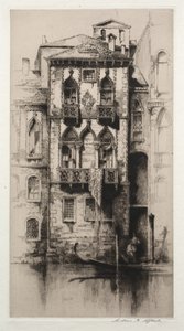 Contanni Palace, Venedig av Andrew F. Affleck
