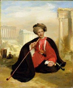 Charles Lenox Cumming-Bruce i turkisk klänning
