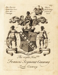 Vapensköld av högern Francis Seymour Conway, Lord Conway