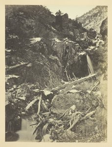 City Creek Canon, Wasatch Mountains, Salt Lake Valley av Andrew Joseph Russell