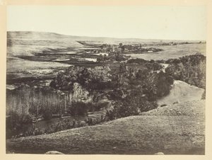 Laramie Valley, från Sheephead Mountains av Andrew Joseph Russell