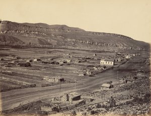 Plåt 36. Coalville, Weber Valley,1869 (foto) av Andrew Joseph Russell