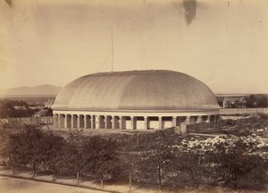 Plåt 50. Mormonernas stora tabernakel,1869 (foto) av Andrew Joseph Russell