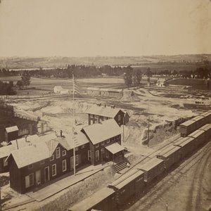 Järnvägsområde, Alexandria, Virginia av Andrew Joseph Russell