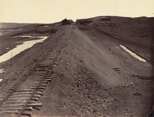 The Great West illustrerad i en serie fotografiska vyer över kontinenten av Andrew Joseph Russell