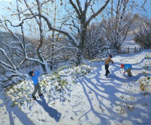 Snowball Fight, 2007 av Andrew Macara