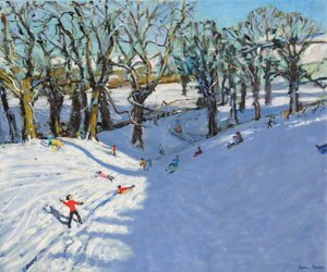 Winter, Rowsley, Derbyshire, 2014 av Andrew Macara