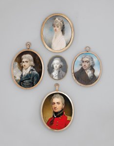 Miniatyr av Sir John Moore (akvarell) av Andrew Robertson