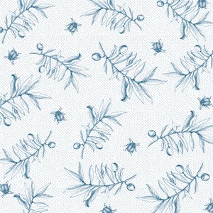 Olive Branch, 2017, akvarell och tusch