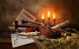 Studie i violin från den gamla världen av Andrey Morozov