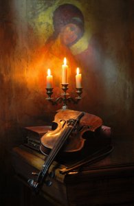 Den heliga violinens sken av Andrey Morozov