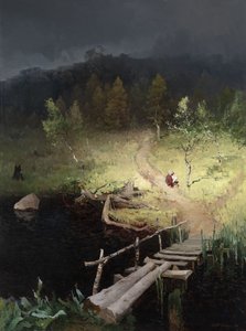 Före stormen, 1918 av Andrey Nikolayevich Shilder