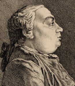 Porträtt av kompositören Niccolò Jommelli 1714-1774.