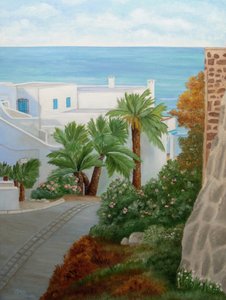 By vid Medelhavet av Angeles M. Pomata