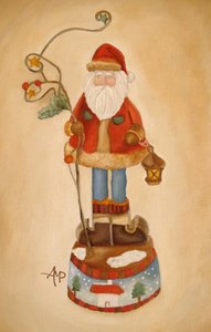 En fantasifull jultomte av Angeles M. Pomata