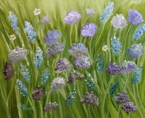 Vildblomsängens blomning av Angeles M. Pomata