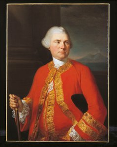 Porträtt av Brownlow, 9:e earlen av Exeter av Angelica Kauffman