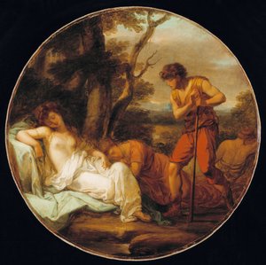 Cymon och Iphigenia, ca. 1780 av Angelica Kauffmann