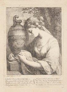 Kvinnan vid urnan av Angelica Kauffmann