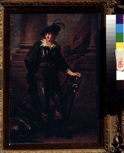 Porträtt av John Baker-Holroyd (Baker Holroyd), Earl of Sheffield (1735-1821). Målning av Angelika Kauffmann (Angelica Kauffmann av Angelica Kauffmann