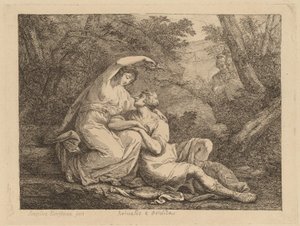 Rinaldo och Armida av Angelica Kauffmann