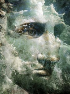 Mythic Water Face av Angelo Cerantola