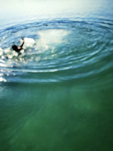 Surfare under ytan