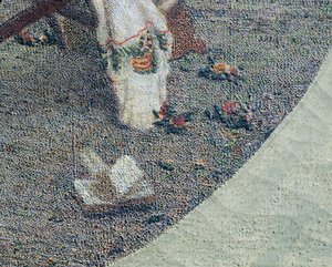 Advances, av Angelo Morbelli, detalj av Angelo Morbelli