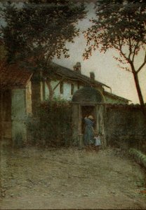 Gryning av Angelo Morbelli