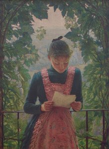 Det första brevet, 1890.