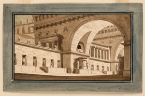 Scendesign, Exteriör av Palace, Sepulchral Hall
