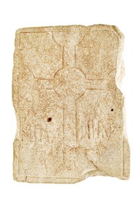Gravmarkör, mitten av 7:e till mitten av 800-talet (kalksten) av Anglo-Saxon Anglo-Saxon