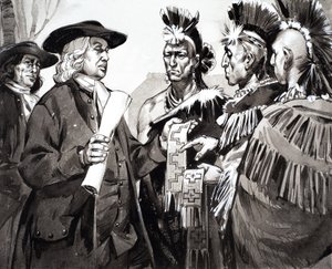A Nation Divided, illustration från "The Making of America av Angus McBride