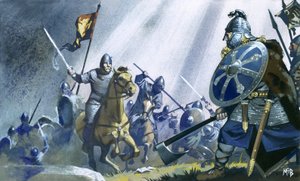 Slaget vid Hastings () av Angus McBride