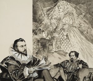 Faerie Queene (gouache på papper) av Angus McBride