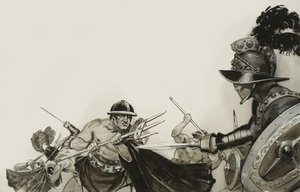 Gladiatorstrider av Angus McBride