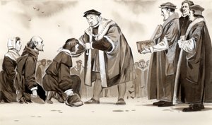 Henrik VIII botar kungens ondska av Angus McBride