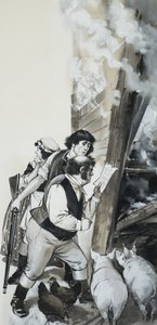 Män med grisar av Angus McBride