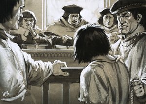 Fångarna kunde inte förvänta sig någon nåd från den fruktade domstolen Stjärnkammaren av Angus McBride