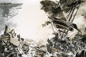 Kublai Khans dödsdömda armada av Angus McBride