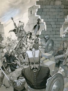 Konstantinopels fall av Angus McBride