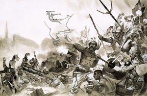 Suleimans turkiska arméer omringar Wien 1529 av Angus McBride